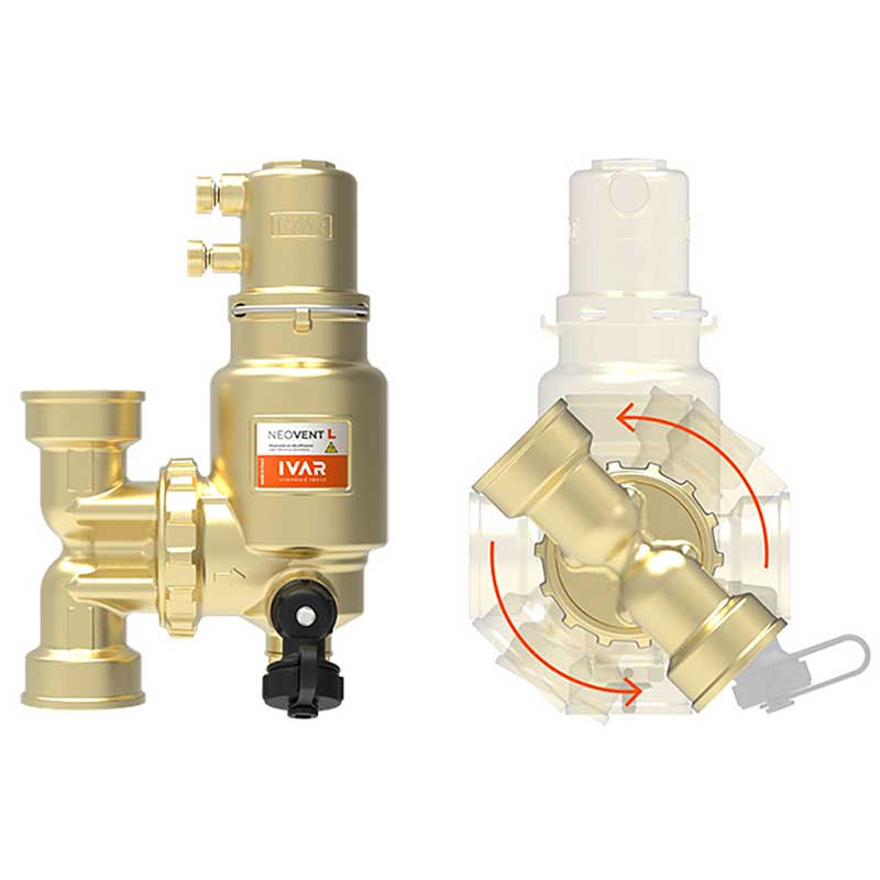 SQ Neovent product Tee swivel SQ Neovent product Tee swivel